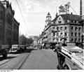 Karl Johans gate 27–31 i 1942 Foto: Bundesarchiv