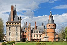 Le château de Maintenon.