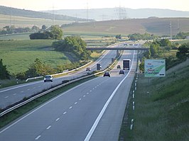 A63 bij Göllheim