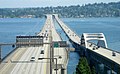 Image 59Floating bridges on Lake Washington. These are among the largest of their kind in the world. (from Washington (state))