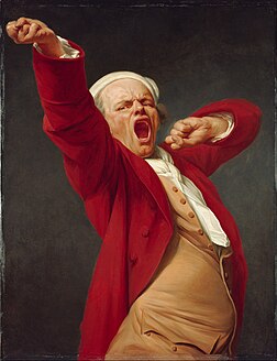 Autoportrait de Joseph Ducreux (1783, J. Paul Getty Museum, Los Angeles). (définition réelle 3 286 × 4 273)