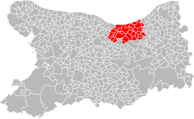 Localisation de Communauté de communes Normandie-Cabourg-Pays d'Auge