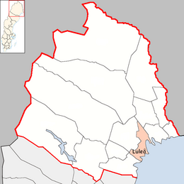 Luleå – Localizzazione