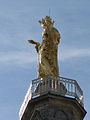 Le sanctuaire la statue de La Vierge à l'Enfant à Myans.