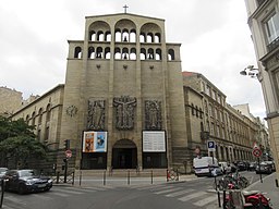 Kyrkan Saint-Ferdinand-des-Ternes.