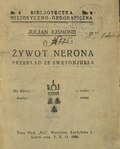 Swetoniusz Żywot Nerona