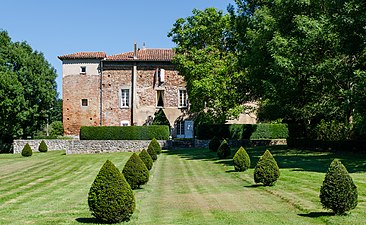 Jardin de l'abbaye de Combelongue.