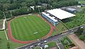 Vue aérienne du Centre national du rugby.