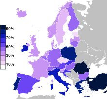 Europe belief in god.svg