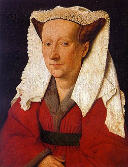 Ritræto de Margaret van Eyck, 1439 (Groeningemuseum - Bruges)