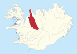 Staðsetning Húnabyggðar