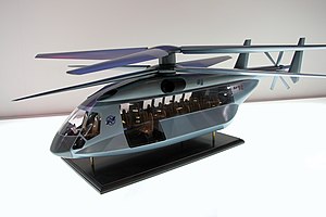 Модель Ka-92 на выставке HeliRussia 2009