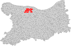 Localisation de Communauté de communes d'Orival