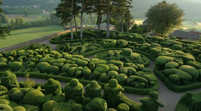 Jardins de buis de Marqueyssac.