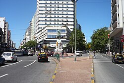 Monument to the Gaucho and behind the Gaucho Tower