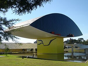 Oscar Niemeyer Museum (NovoMuseu), Curitiba, Brazil