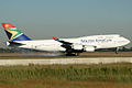 South African Airways Boeing 747-400