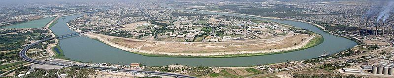 A Panoramic view of Baghdad