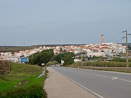 Partial view of Vila do Bispo