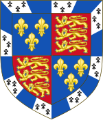 Description de l'image Arms of Thomas Beaufort, 1st Duke of Exeter moderne.svg.