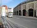 Regionaler ZOB Bad Salzuflen im Erdgeschoss eines Parkhauses