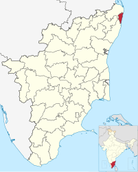 Distretto di Chennai – Mappa