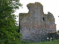 A view of the keep facing North