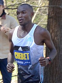 Evans Chebet, campeão de 2022.