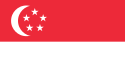 Flag of Singapore.