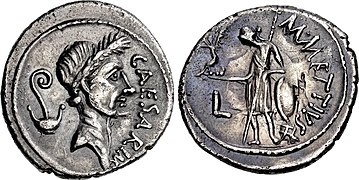 Gaius Julius Caesar, 44 BC.