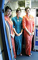 Toska adalah salah-satu warna seragam Pramugari yang digunakan oleh Garuda Indonesia