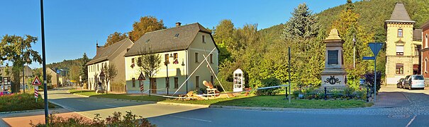 Stadteiche, Heimatmuseum und Kriegerdenkmal