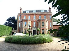 Hylands House, Epsom. The grand townhouse where John Constable lived from 1809 - 1811.