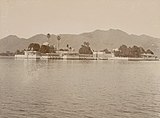 Vue d'ensemble de l'île de Jag Mandir (1910)