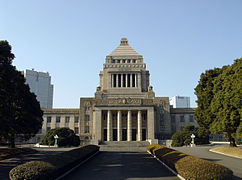 Kokkai-gijidō in Tokio