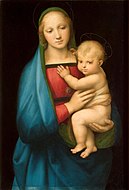 Raphael The Granduca Madonna. 84 x 55 cm.