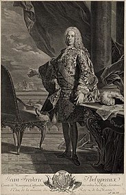 Gilles Edme Petit, Jean-Frédéric Phélypeaux de Maurepas