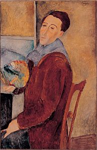 Amedeo Modigliani: Autorretrato, (1919).