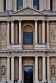 Portico of Les Invalides from Paris, an example of French Baroque architecture