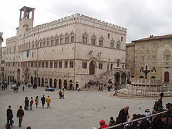 Piazza del comune di Perugia