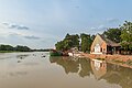 La rivière dans le district de Củ Chi, à côté du site du Temple commémoratif de Bến Dược