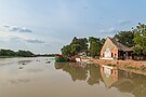 The river in Củ Chi district, next to the site of the Bến Dược Memorial Temple