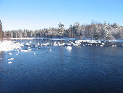 Talvinen Simojoki.