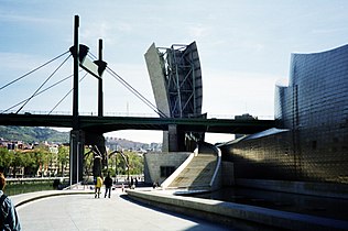 Puente La Salve mit dem ursprünglichen Pylon