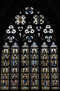 Apostles - Upper windows of nave (Bay 51)