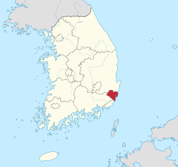 Ulsan – Mappa