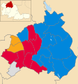 2010 results map