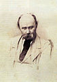 Ivan Hudovskyj: Taras Ševčenko, fotografie, 1860