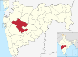 Maharashtra میں محل وقوع