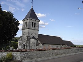 The church in Bertignolles